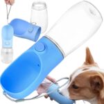 Extralink Portable Dog Cat Water Bottle Bowl 350 ml Travel Drink Dispenser