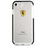 Ferrari Hardcase FEGLHCP7BK iPhone 7/8/SE 2020 / SE 2022 Shockproof transparent black - imagine 3