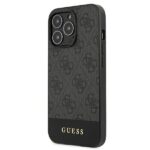 Guess GUHCP13LG4GLGR iPhone 13 Pro / 13 6,1" grey hardcase 4G Stripe Collection - imagine 2