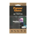 PanzerGlass Classic Fit iPhone 14 ProMax 6,7" Privacy Screen Protection Antibacterial P2770 - imagine 8