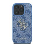 Guess GUHCP16X4GMGBL iPhone 16 Pro Max 6.9" blue hardcase 4G Big Logo - imagine 3
