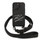 Karl Lagerfeld KLHCP13LSAKLCK iPhone 13 Pro / 13 6,1" hardcase black Saffiano Autograph - imagine 2