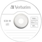 CD-R Verbatim Extra Protection 700MB 52X 100pcs 43411