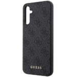 Guess GUHCSA14G4GFGR A14 grey hard case 4G Metal Gold Logo - imagine 6
