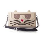 Karl Lagerfeld KLCLTP7KFCH iPhone 7/8 SE2020 / SE 2022 pink bookcase Chopette Koctail Clutch