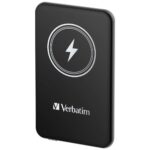 Verbatim Wireless Magnetic Power Bank `n` Go 15W 5000mAh black 32240