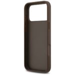 Case Guess 4G Double Card Triangle for iPhone 17 Pro Max brown - imagine 7