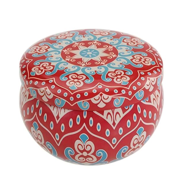 Set of 4 Soy Candles Extralink Home, Scented Decorative Candles for Gifts + Box - imagine 5