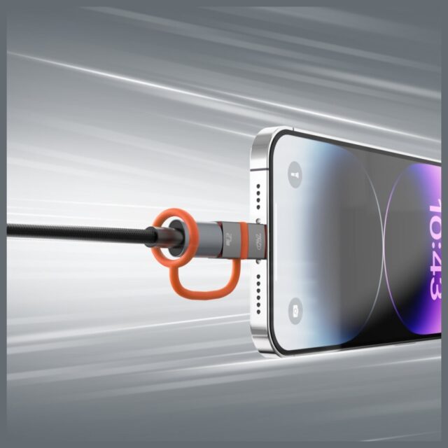 Adapter 4smarts USB-C to Lightning PD 27W gray 2pcs - imagine 7