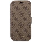 Guess GUFLBKSP12L4GB iPhone 12 Pro Max 6,7" brown book 4G Charms Collection - imagine 4