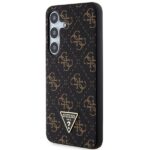 Guess GUHCS24SPG4GPK S24 S921 black hardcase 4G Triangle - imagine 2