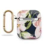 Guess GUACA2TPUBKFL03 AirPods cover blue N.3 Flower Collection - imagine 2