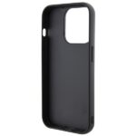 Karl Lagerfeld KLHCP15L3DMKRLK iPhone 15 Pro 6.1" black hardcase 3D Rubber Multi Logo - imagine 7