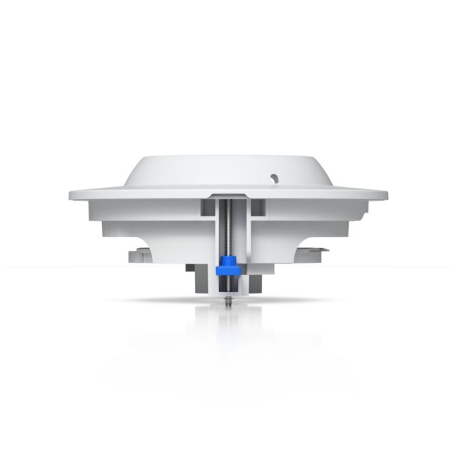 Ubiquiti UACC-AI-Pro-Dome-FM-W | AI Dome Camera Flush Mount | recessed installation into a wall or ceiling - imagine 4