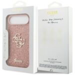 Case Guess Fixed Glitter Big 4G for iPhone Air pink - imagine 8