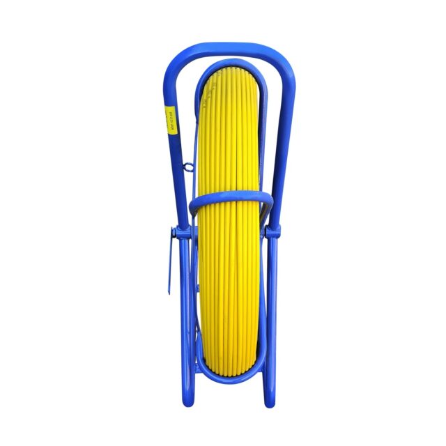 Extralink Pilot 8mm 100m | Cable pulling rod | glass fibre FRP, d. 8mm, l. 100m, yellow - imagine 3
