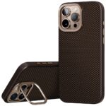 Case UNIQ Keva Max for iPhone 16 Pro Magclick Charging Camera Stand brown - imagine 2