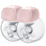 Momcozy S9 Pro Double Electric Breast Pump Pink, 180ml