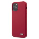 BMW BMHCP12MMSILRE case iPhone 12  /12 Pro 6.1" red hardcase Silicone M Collection - imagine 2
