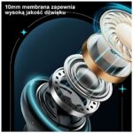 USAMS Bluetooth 5.3 TWS ENC XJ13 Series gaming earbuds wireless black BHUXJ01 (US-XJ13) - imagine 7