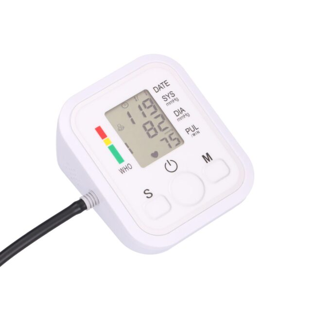 Extralink Smart Life K-4S Arm Blood Pressure Monitor, White - imagine 4