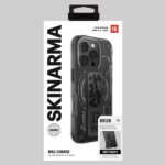 Skinarma case Helio iPhone 16 Pro 6.3" Magnetic Charging + Grip Stand black - imagine 6