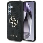 Case Guess Big 4G Logo Classic Logo to Samsung Galaxy S25 Plus black