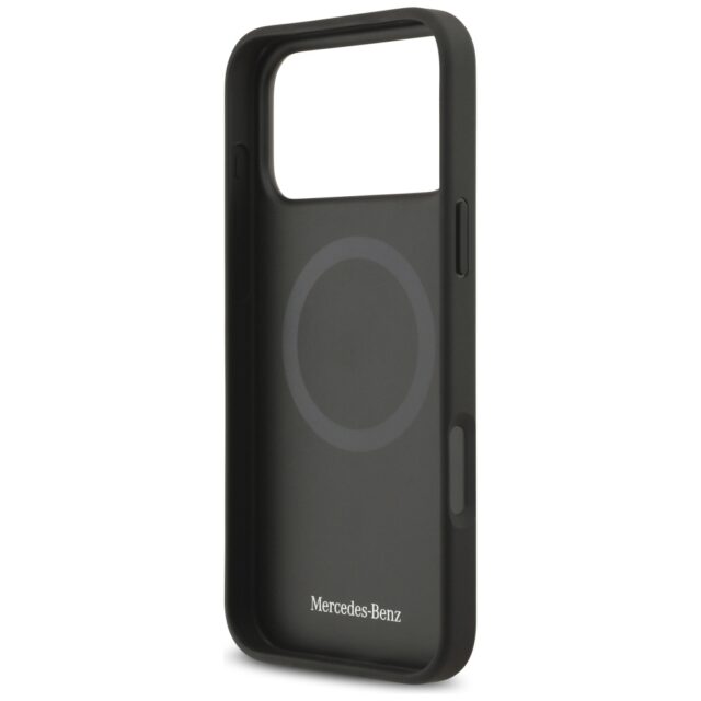 Case Mercedes Leather The Move MagSafe for iPhone 17 Pro Max taupe - imagine 7