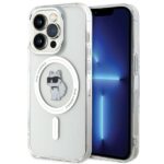 Karl Lagerfeld KLHMP15LHFCCNOT iPhone 15 Pro 6.1" transparent hardcase IML Choupette MagSafe