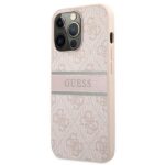 Guess GUHCP13X4GDPI iPhone 13 Pro Max 6,7" pink hardcase 4G Stripe - imagine 2