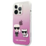 Karl Lagerfeld KLHCP13XCKTRP iPhone 13 Pro Max 6,7" hardcase pink Karl & Choupette - imagine 2