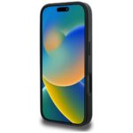 Case Guess Grained Roses Big 4G logo for iPhone 16 Pro black - imagine 5