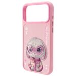 Case Nimmy Cool&Cute 2.0 Rabbit for  iPhone 17 Pro pink - imagine 3