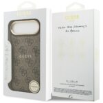 Case Guess 4G PU Classic Logo MagSafe for iPhone Air brown - imagine 8