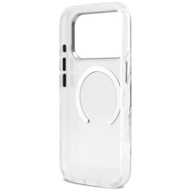 Guess Metal Outline MagSafe case for iPhone 17 Pro silver - imagine 7