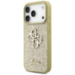 Guess Fixed Glitter Big 4G case for iPhone 17 Pro gold - imagine 2