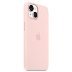 Case Apple MPT73ZM/A iPhone 14 Plus / 15 Plus 6.7" MagSafe chalk pink Silicone Case - imagine 2