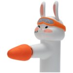 Mini massage gun 4smarts ACECOOL Rabbit white - imagine 8
