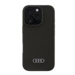 Audi Silicone Case iPhone 16 Pro 6.3" black hardcase AU-LSRIP16P-Q3/D1-BK