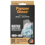 PanzerGlass Ultra-Wide Fit Sam S24 UltraS928 D3O Matrix Screen Protection 7355 with applicator - imagine 4