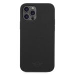 Mini MIHCP12LSLTBK iPhone 12 Pro Max6,7" black hard case Silicone Tone On Tone - imagine 3
