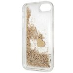 Guess GUOHCI8GLHFLGO iPhone 7/8/SE 2020/SE 2022 gold hard case Glitter Charms - imagine 4