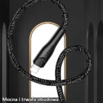 USAMS Braided U41 Lightning 1m 2A red SJ391USB02 (US-SJ391) Fast Charge - imagine 4