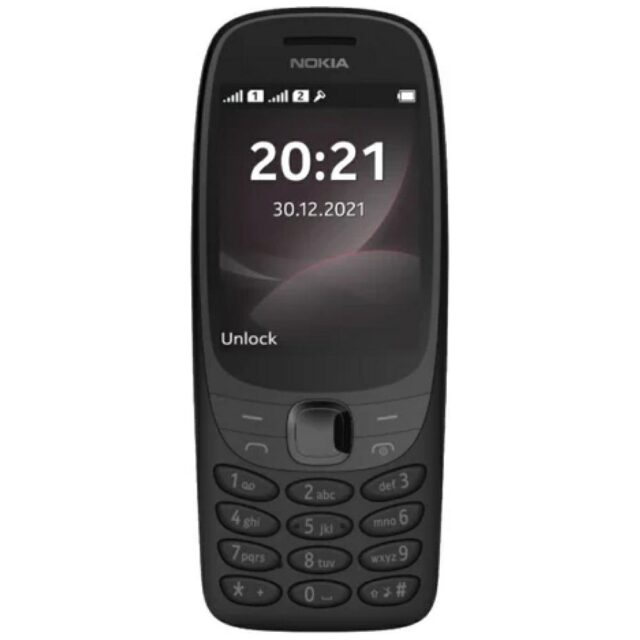 Nokia 6310 TA-1607 phone black - imagine 3