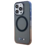 Case BMW BMHMP15XHTGE iPhone 15 Pro Max 6.7" grey hardcase Gradient Bumper MagSafe - imagine 2