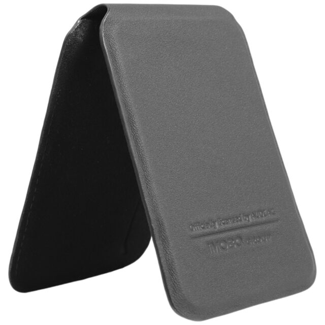 Audi Leather Wallet Card Slot Stand black MagSafe AU-MSCH-GT/D3-BK - imagine 5