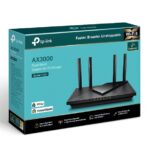 TP-Link Archer AX55 | WiFi Router | WiFi6, AX3000, Dual Band, 5x RJ45 1000Mb/s - imagine 2