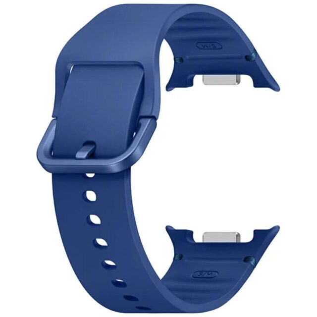 Band Samsung Sport for Galaxy Watch8 / Watch8 Classic (S/M) blue - imagine 3