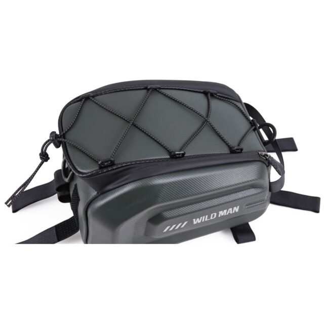 WILDMAN GD5 4L Bike Rack Case/Bag, Dark Green - imagine 5