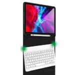 USAMS Winro Case with Keyboard iPad Pro 11" purple cover-white keyboard IP011YRXX03 (US-BH645) - imagine 3